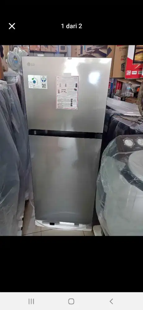KULKAS 2 PINTU LG 212 PQNR