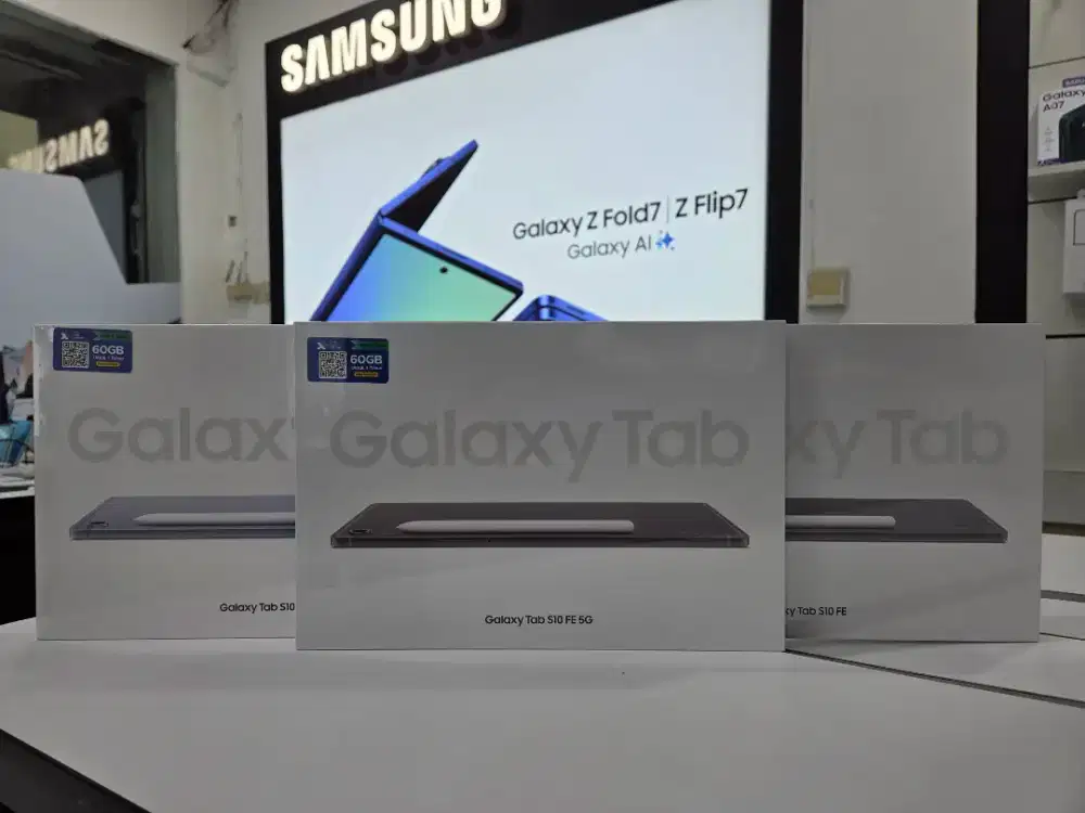 New Promo Samsung Tab S10fe 5g dan Wifi Original Garansi Resmi SEIN