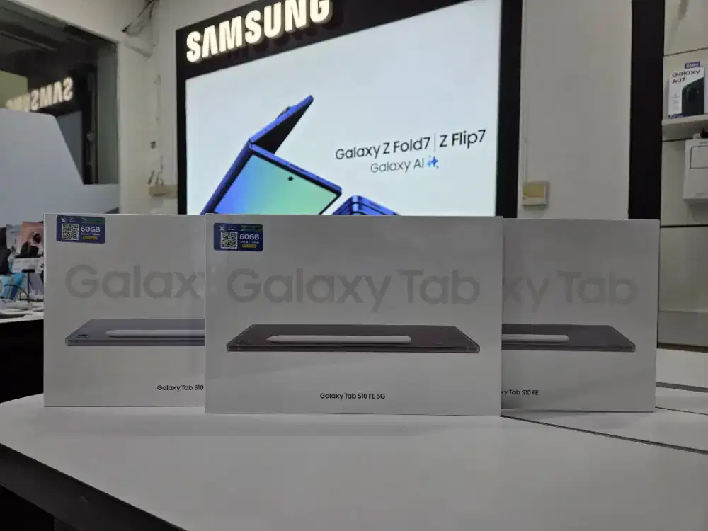 New Promo Samsung Tab S10fe 5g dan Wifi Original Garansi Resmi SEIN