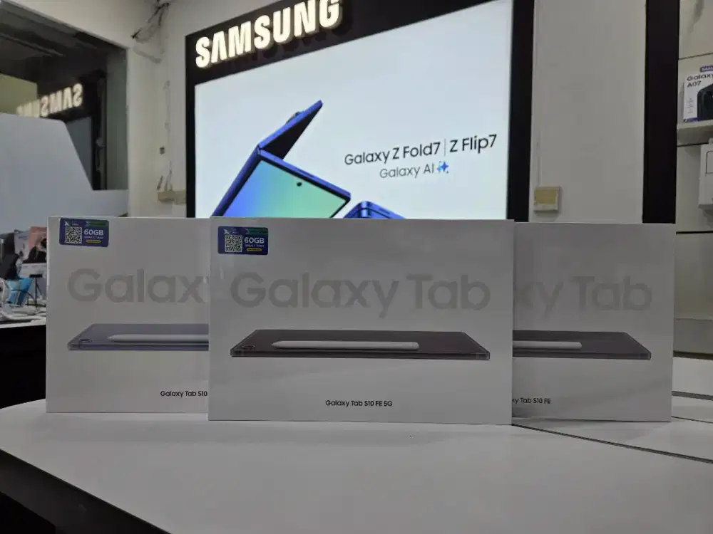 New Promo Samsung Tab S10fe 5g dan Wifi Original Garansi Resmi SEIN