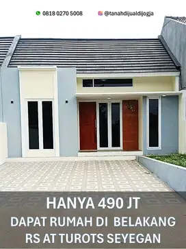 Rumah Siap Huni dekat Kota Sleman di Seyegan Sleman Jogja
