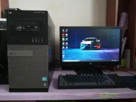 Pc editing fullset (intel core i5 + ram 8gb + monitor 19inch) dell/hp