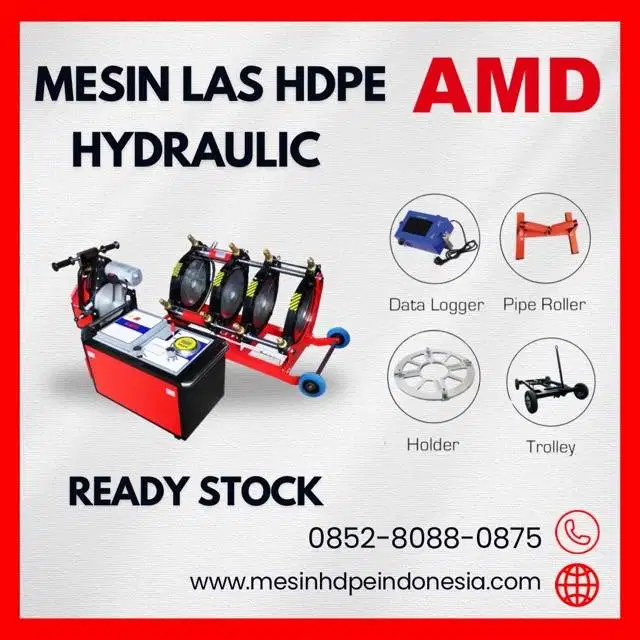 Mesin Las Pipa HDPE Hydraulic Type SHD 160 Ukuran Pipa 40mm - 160mm