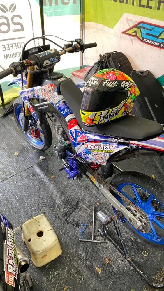 Helm full face motor