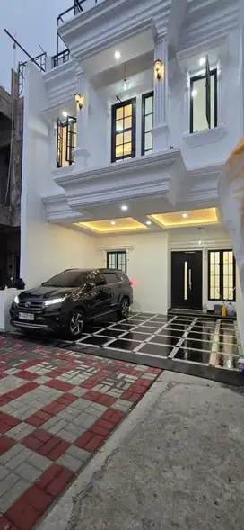 Rumah Dijual Mewah Tanah Baru Beji Depok Dekat UI, Cluster Jual Murah