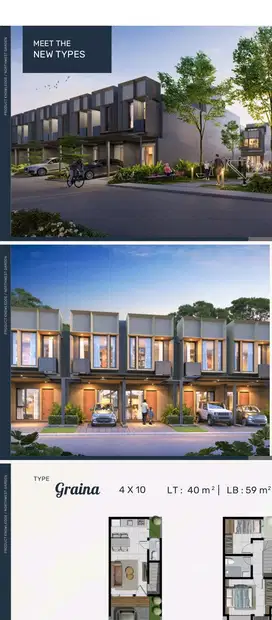 Dijual Rumah Minimalis Lengkap Siap Bangun Citraland Nortwest Garden