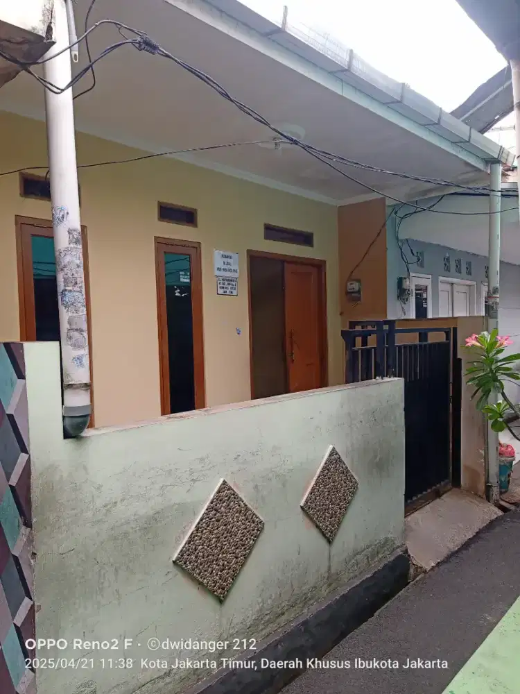 Jual Rumah Siap huni Kayumanis, Jakarta Timur