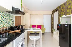 (BAYAR BULANAN) Bassura City 2BR (2 kamar) Full Furnished Siap Huni!
