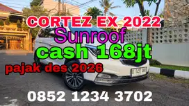 Wuling cortez ex sunroof 2022 at km low mulus 2021 almaz