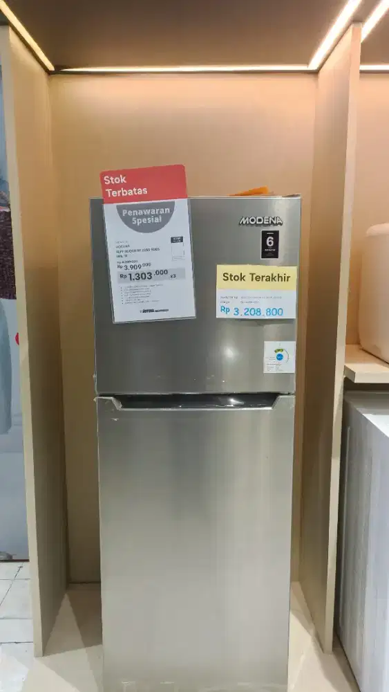 KULKAS MODENA 2 PINTU