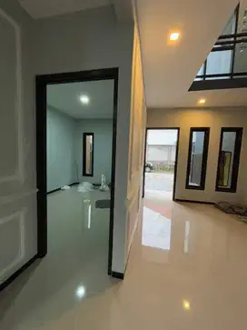 rumah mewah 2 lantai seharga 1 lantai lingkungan bebas banjir