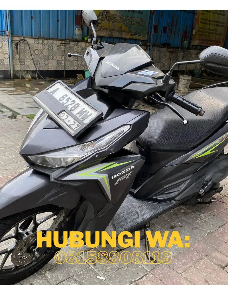 Dijual Honda Vario 125cc 2017 – Hitam Elegan