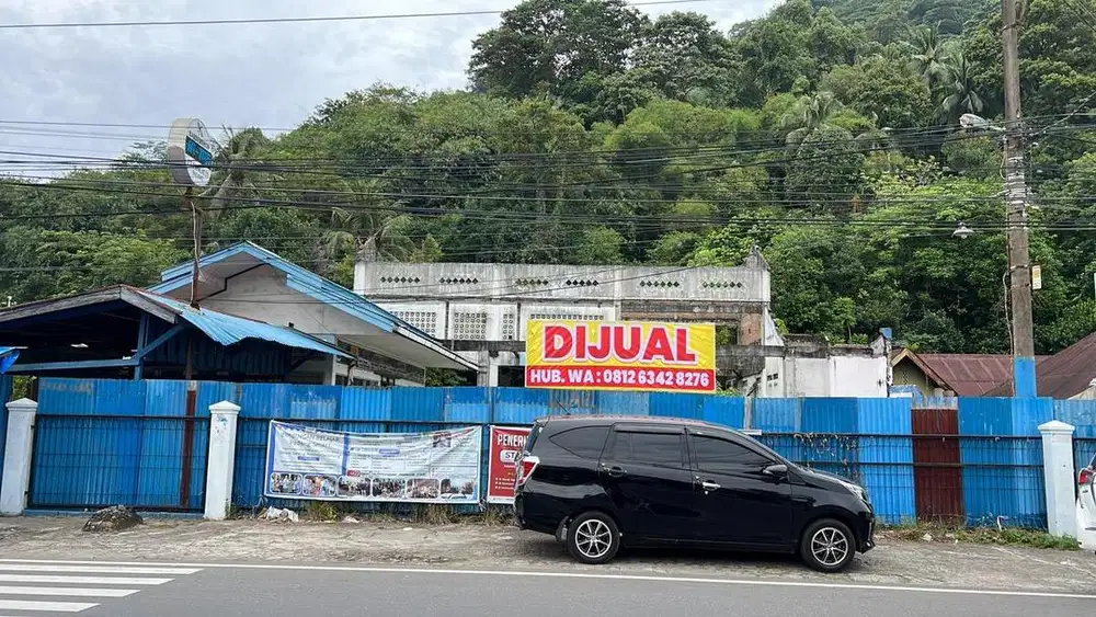Dijual tanah + beberapa bangunan