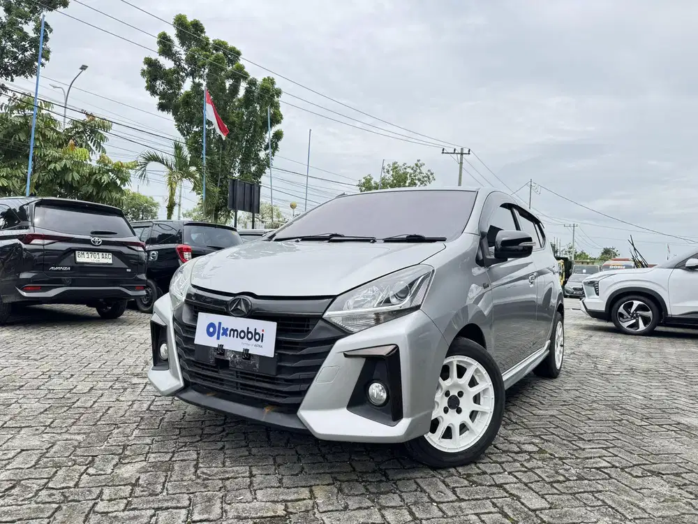 Pajak Panjang - Daihatsu Ayla R 1.2 Bensin-AT 2020 Silver - PKR