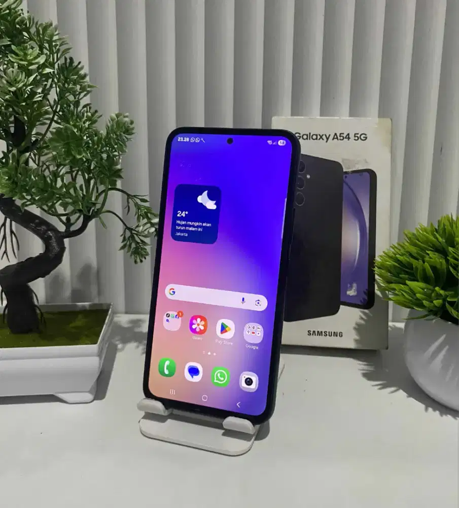 Samsung A54 5g ram 8/256 gb fullset mulus