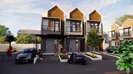 Rumah 2 Lantai Scandinavian di GDC Pusat dan Pemerintahan Kota Depok