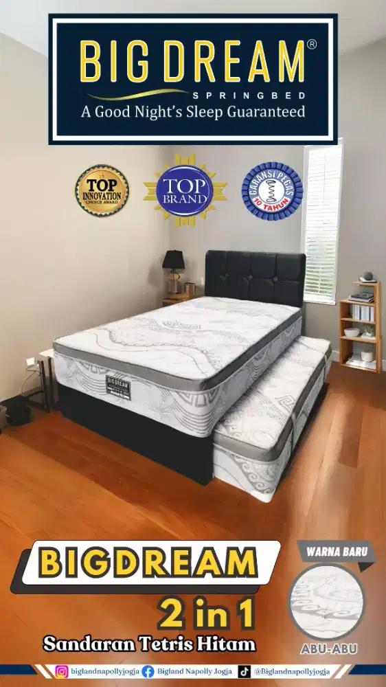 Promo Springbed Sorong  Bigdream Murah Area Jogja (dwi)