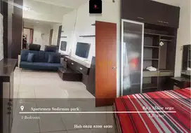 Dijual Apartemen Sudirman Park Middle Floor 2BR Full Furnished Tower A