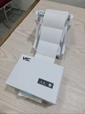 printer barcode bluetooth thermal 80mm VSC PB 3300B USB dengan holder