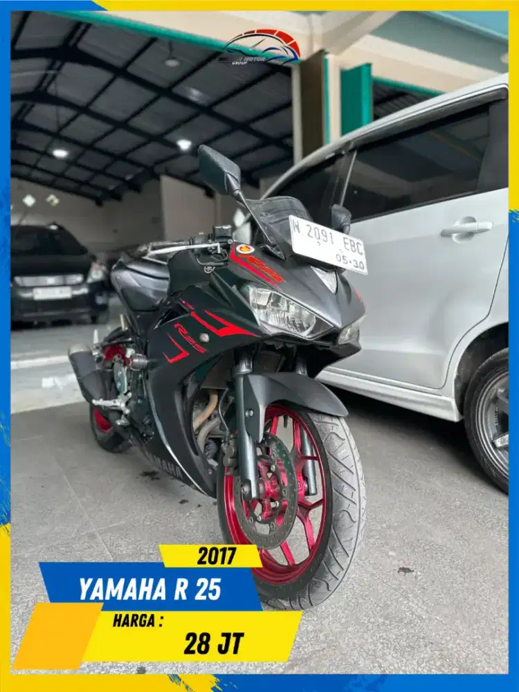 YAMAHA R 25 2017 BEKAS RASA BARU BOSSKU HIKMAH MOTOR KEPUH MALANG