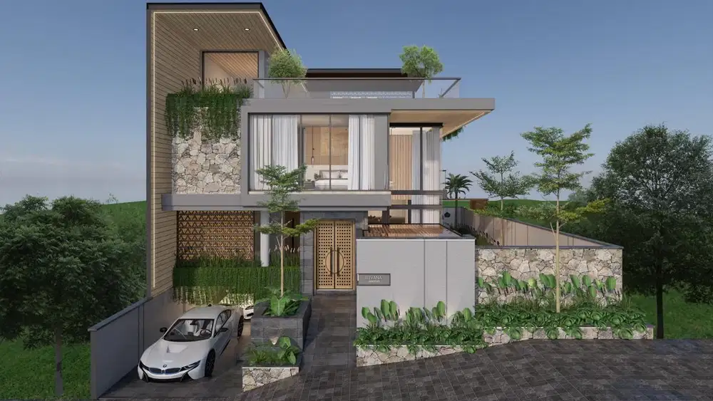 Modern Villa 4 Kamar Tidur di Nusa Dua Bali