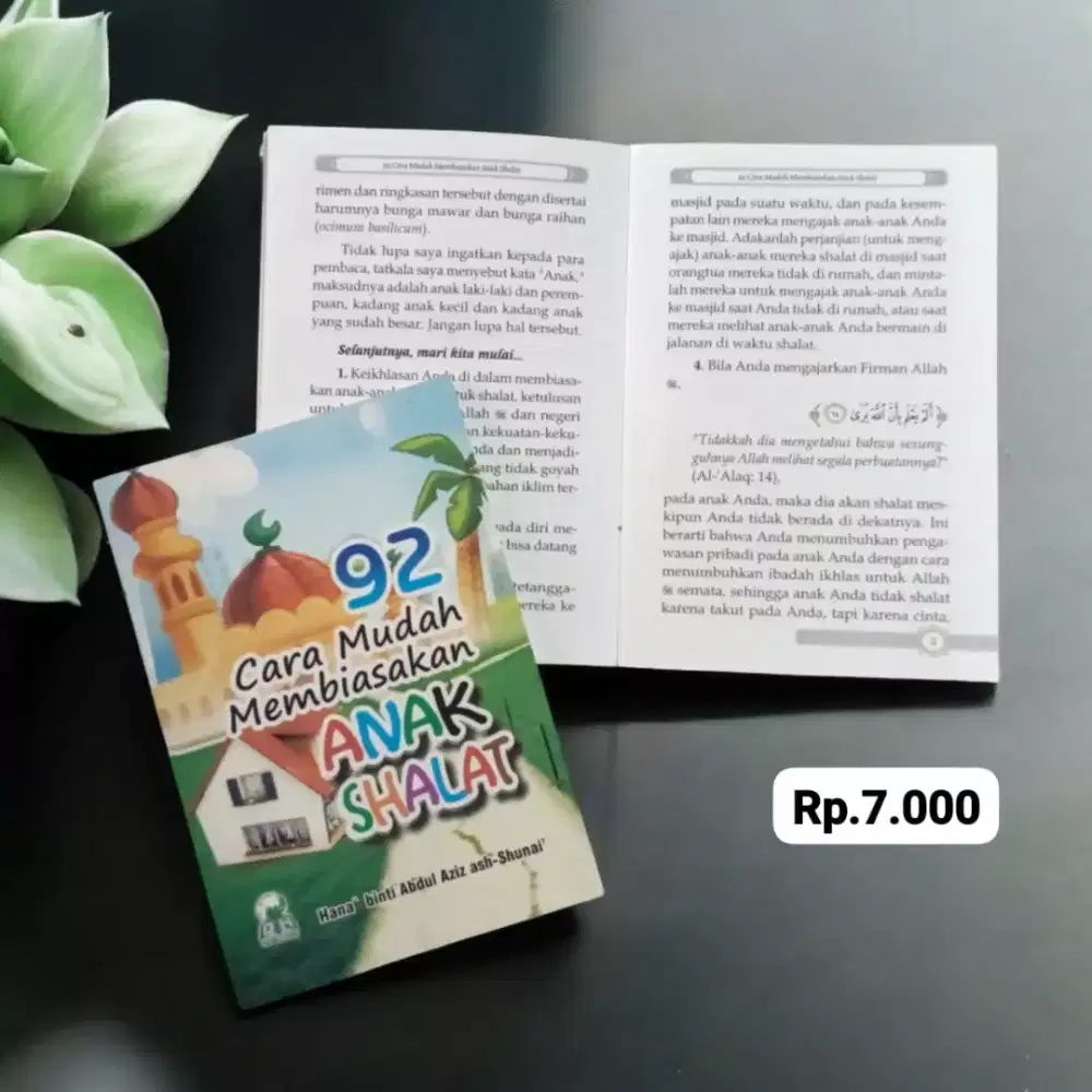 Buku 92 Cara Mudah Membiasakan Anak Shalat