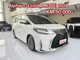 Toyota Alphard G 2.5cc (model lm350) 2018