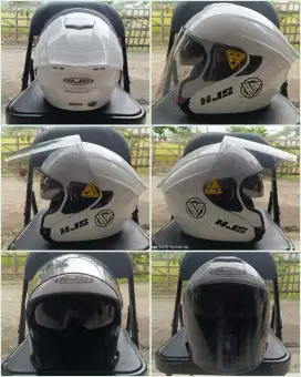 Helm NJS Kairoz Double Visor half face bekas