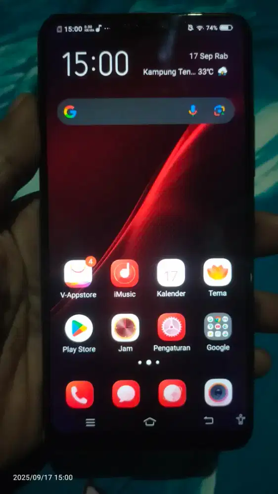 Vivo v9 4/64 kondisi normal