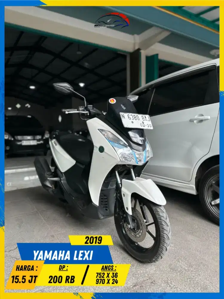 YAMAHA LEXI 2019 MONGGO PANTAU LURR HIKMAH MOTOR KEPUH MALANG