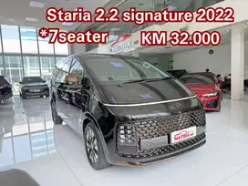 Hyundai Staria 2.2 signature 2022 nik 2022 7seater