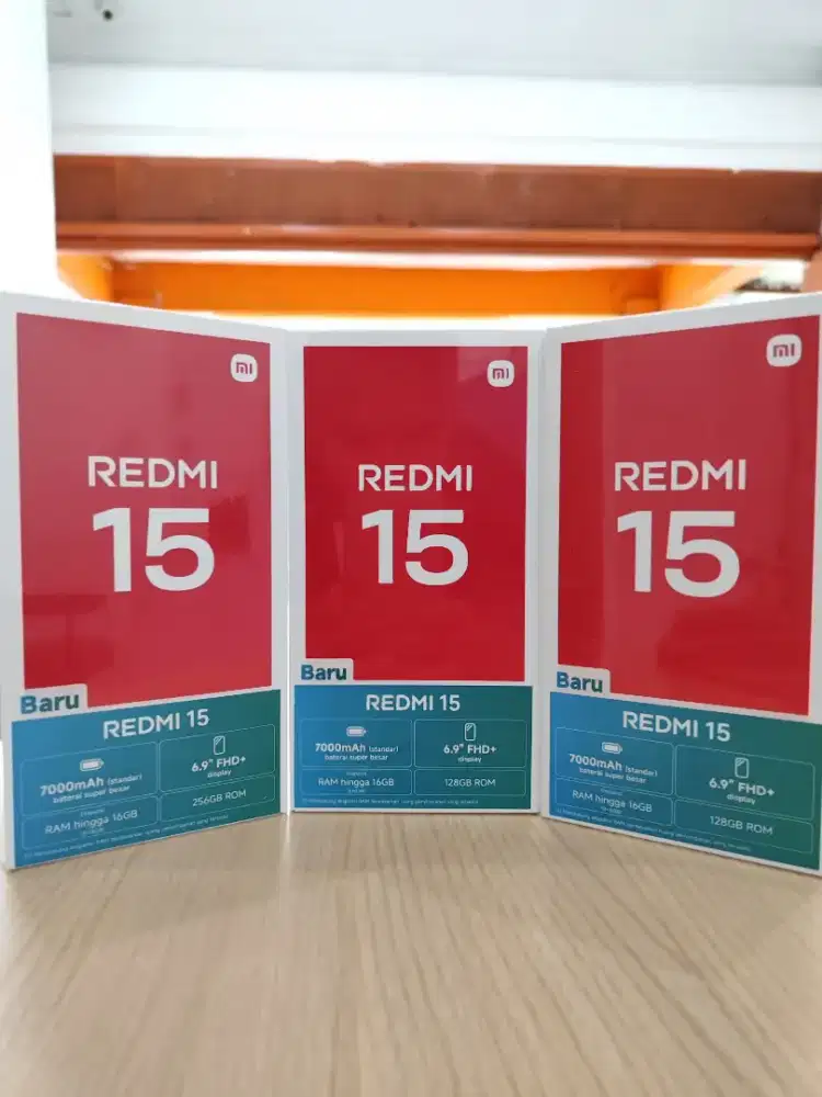 REDMI 15 ( NEW PRODUK  )