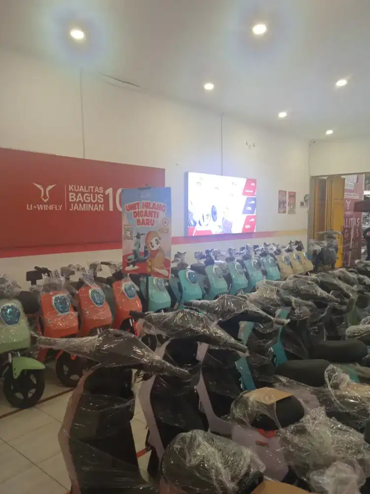Jual sepeda listrik otobot uwinfly rangkasbitung
