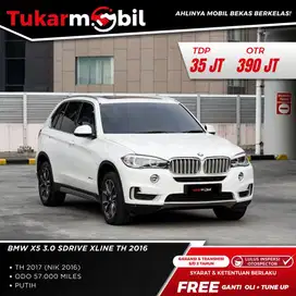 [BERGARANSI] BMW X5 XDRIVE XLINE 3.0 METIK TAHUN 2016/2017 KM LOW