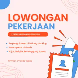 Lowongan Kerja Pengurus Lapangan Truk