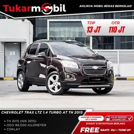 [BERGARANSI] CHEVROLET TRAX LTZ TURBO 1.4 METIK TAHUN 2015 coklat