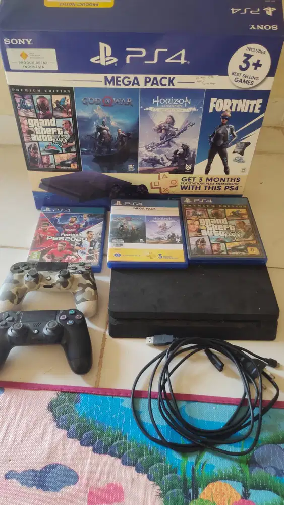 PS 4 slim resmi sony