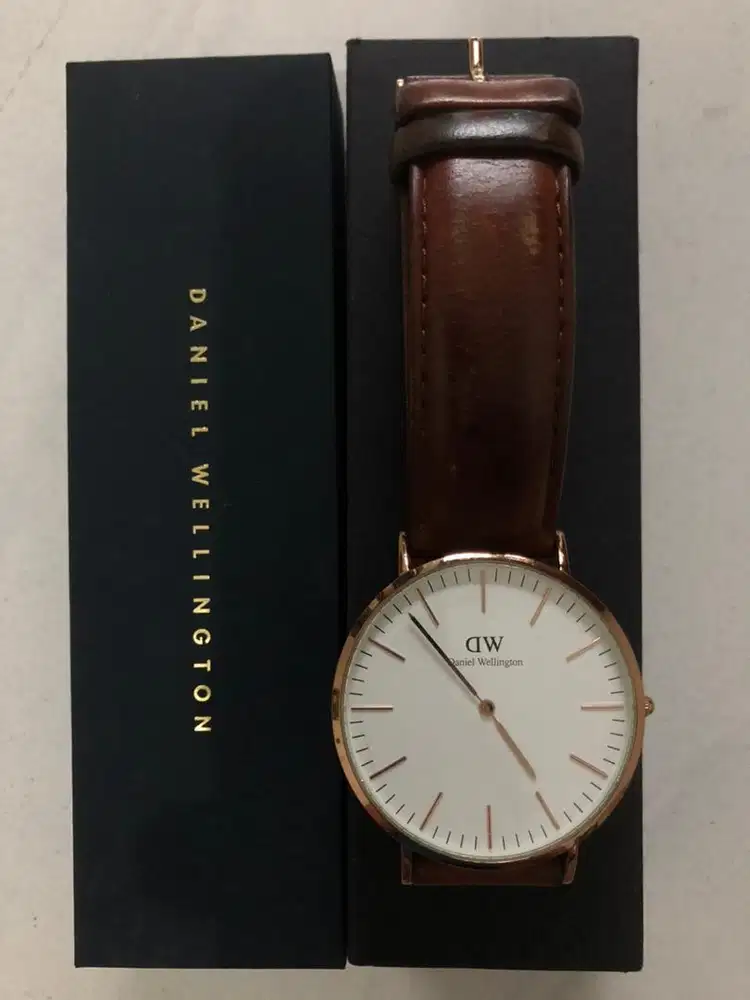 Jam tangan daniel wellington st mawes rose gold 40mm ORIGINAL