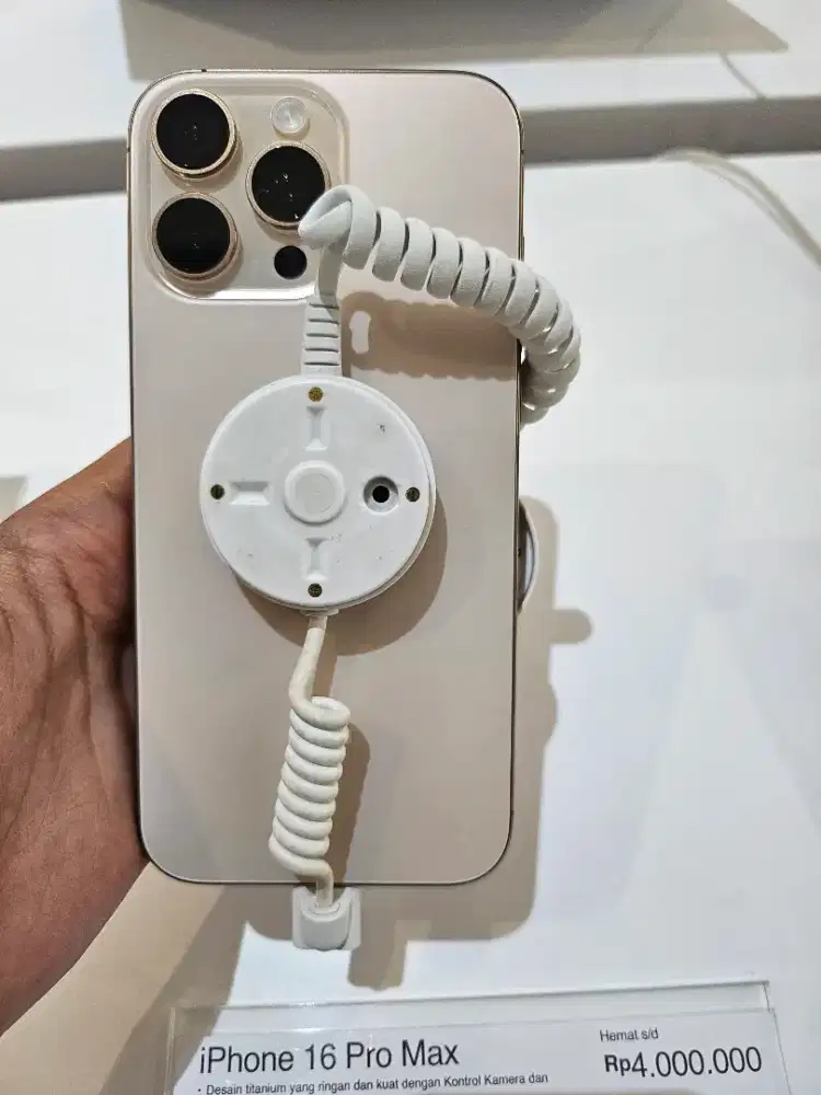 Bawa pulang iPhone 16 Pro Max impianmu sekarang,bayarnya bisa dicicil!
