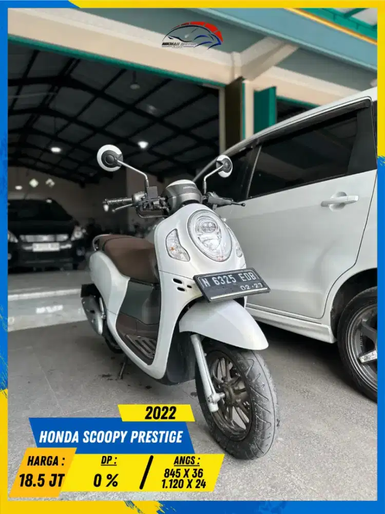 HONDA SCOOPY PRESTIGE 2022 CIAMIK MASZEHH HIKMAH MOTOR KEPUH MALANG