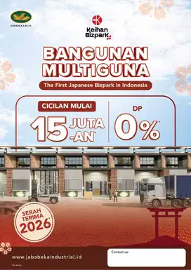 Ruko/Gudang Multi Guna Bizpark Jababeka