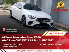 [ LOW KM ] Mercedes Benz Mercy E 300 E300 AMG Line W213 AT 2022/2023