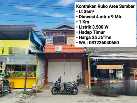Sewa Ruko Area Sumber, Dekat Pintu Tol Klodran, Manahan