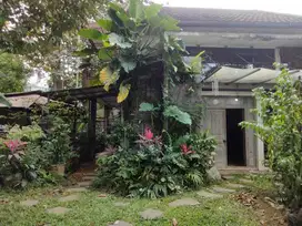 DIJUAL BANGUNAN RUMAH DENGAN TANAH KEBUN LUAS DI PAKUAN BOGOR SELATAN
