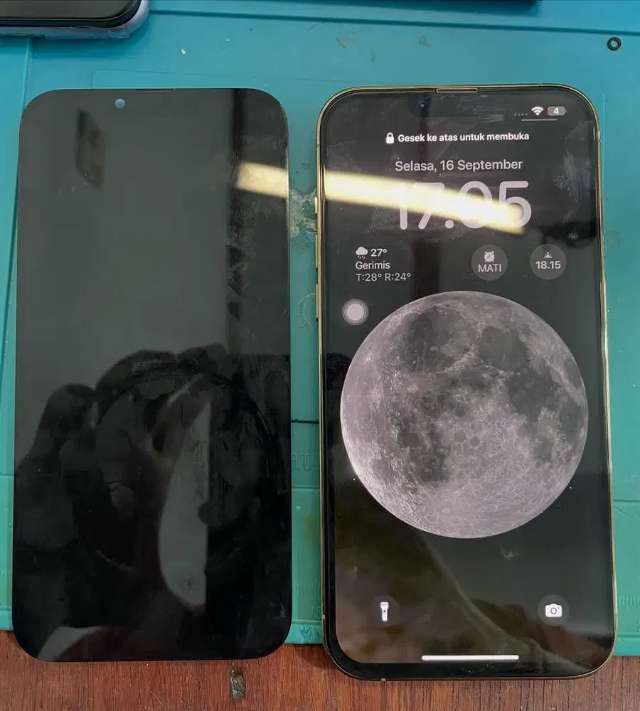 Ganti lcd iphone 13 promax bergaransi