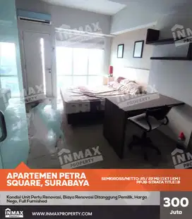 Apartment The Square Depan Universitas Petra Siwalankerto
