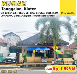 Dijual Rumah Tanah Luas Lokasi Tengah Kota Klaten 1 Menit Ke Stasiun