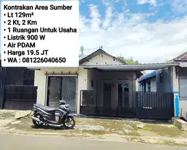 Sewa Rumah Area Dekat Manahan Solo, Dekat Jalan Raya, Bisa Untuk Usaha
