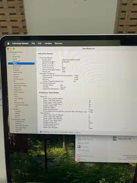 Macbook air m2 15 inch 8/256