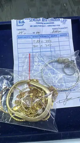 Terima emas dan berlian